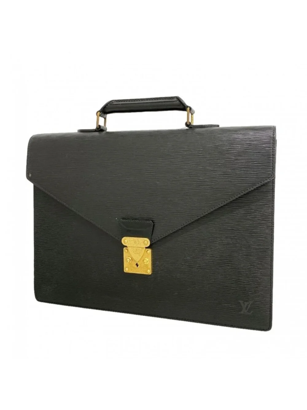 Louis Vuitton Business Bag Epi Serviette Ambassador Noir